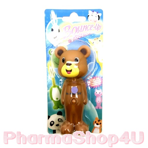 (คละลาย) Bounce up Tooth Brush แปรงสีฟันเด็กรุ่นเบ๊าว์อัพ การ์ตูนรุ่นใหม่ กดปุ่มเพื่อการ์ตูนลายต่างๆ เด้งออกมาได้