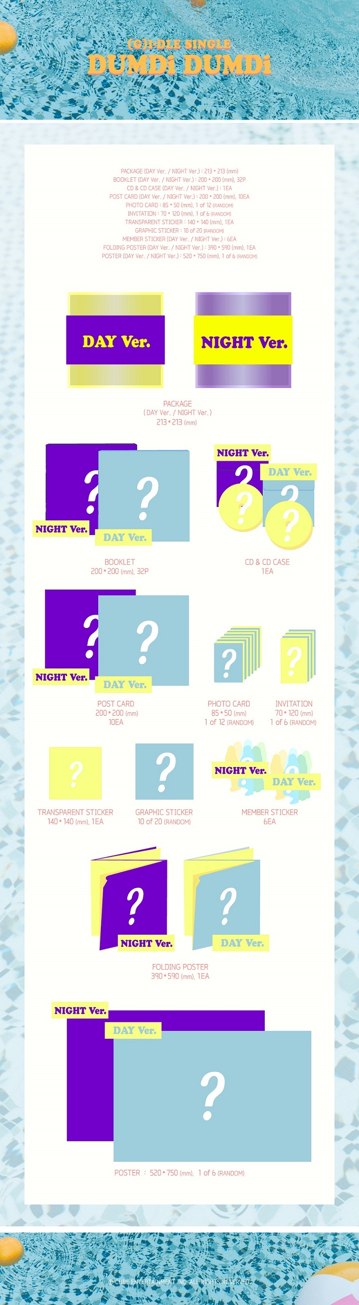 [PRE-ORDER] (G)I-DLE - Single Album "DUMDI DUMDI"