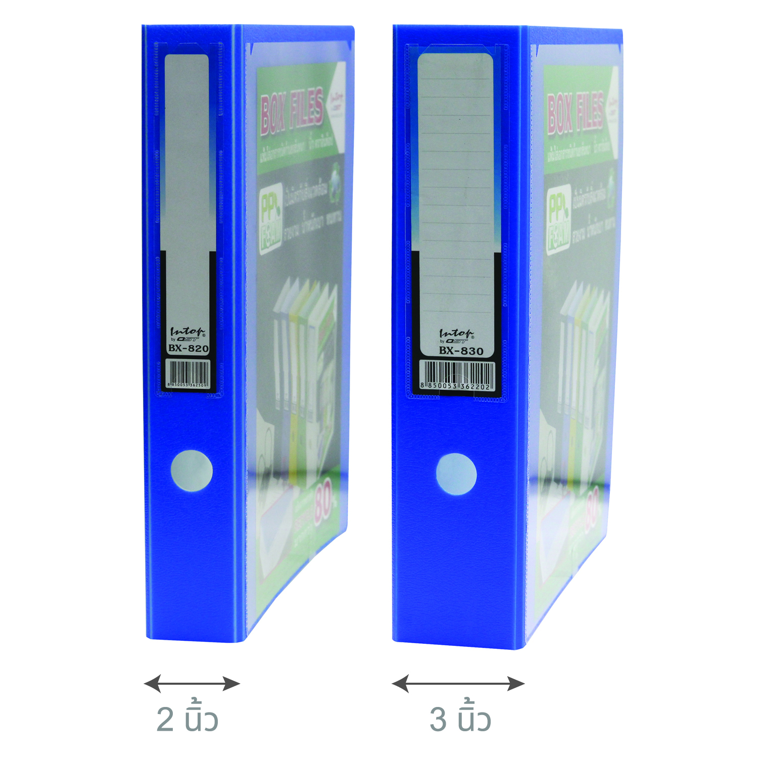 แฟ้มสันกว้าง พีพีโฟม Box File A4