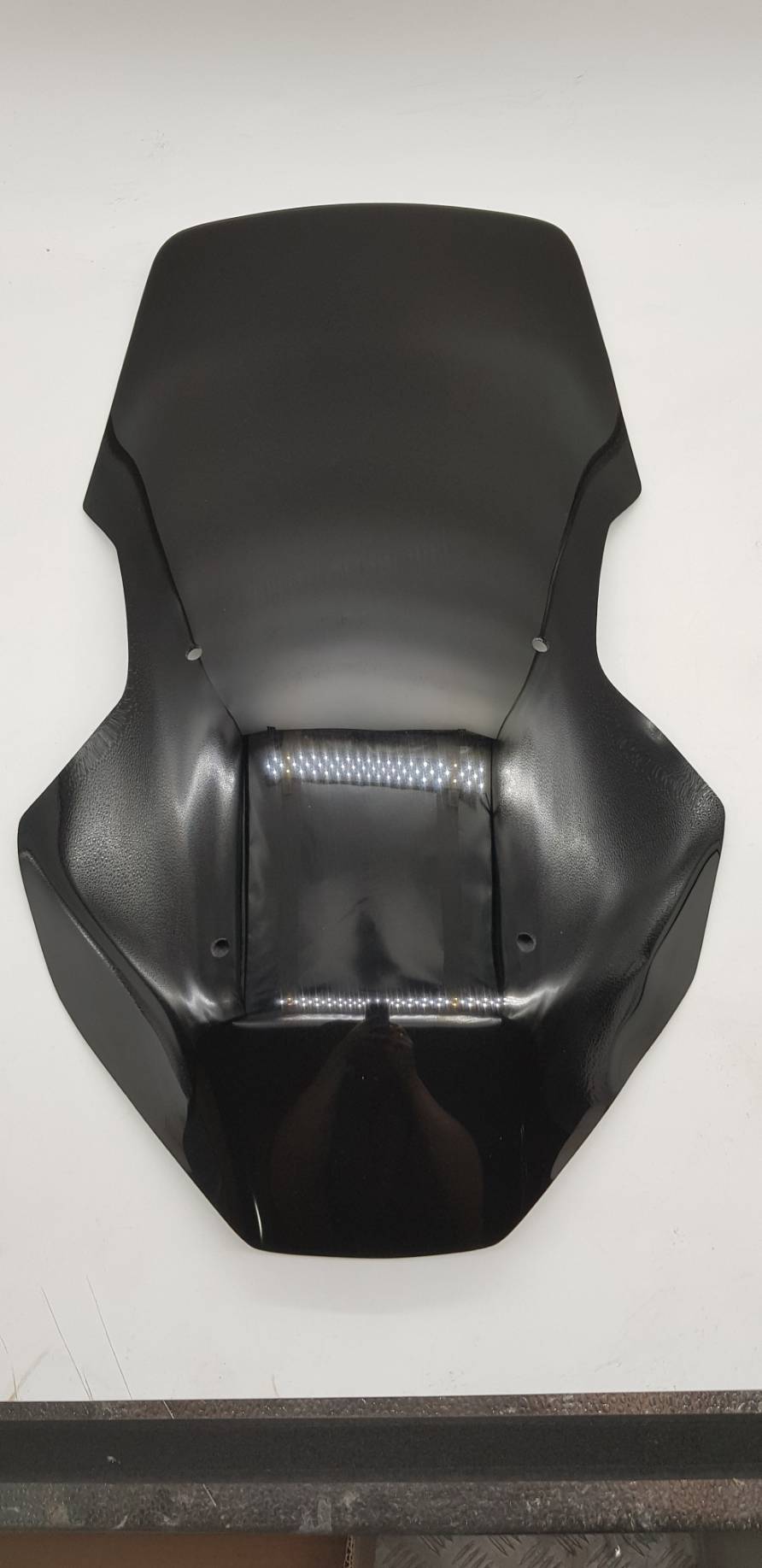 ชิวหน้า Honda ADV 150 ทรงสูง สีดำ สีใส