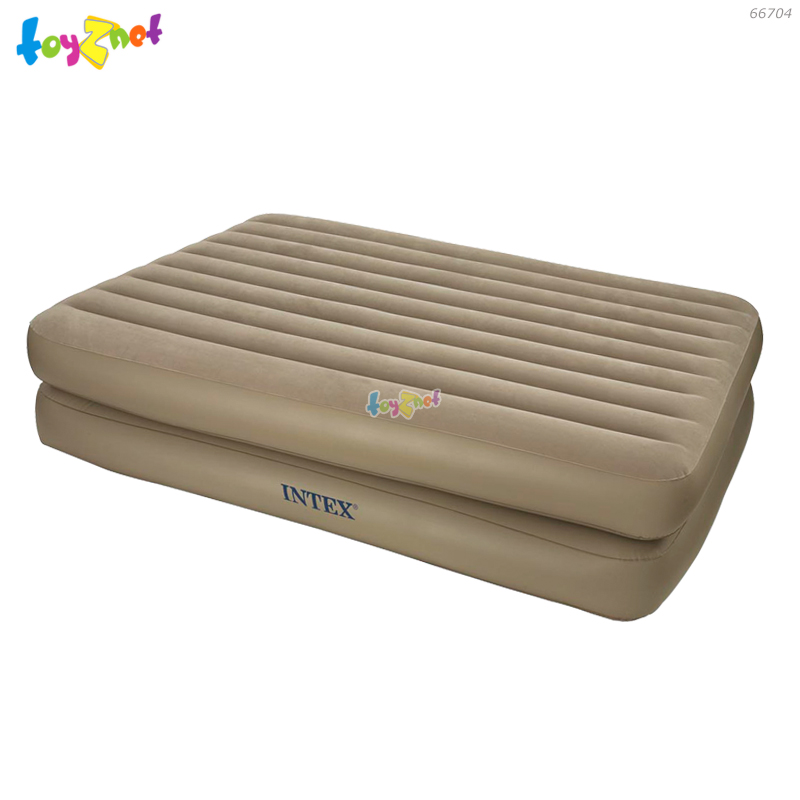 Intex Built-in Electric Pump Comfort Bed w/Remote Control 5ft (Queen) 1.52x2.03x0.51 m. No.66704