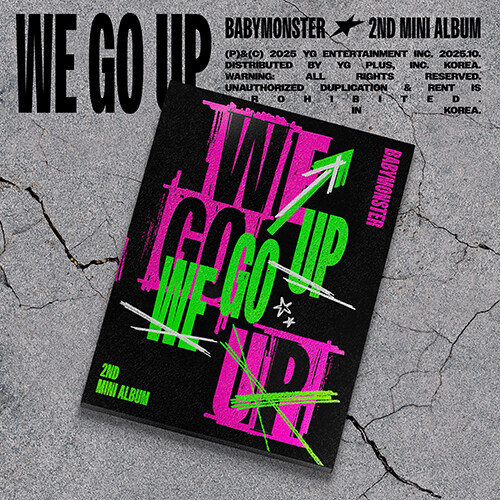 [PRE-ORDER] BABYMONSTER - 2nd Mini Album "WE GO UP" (UP ver.)