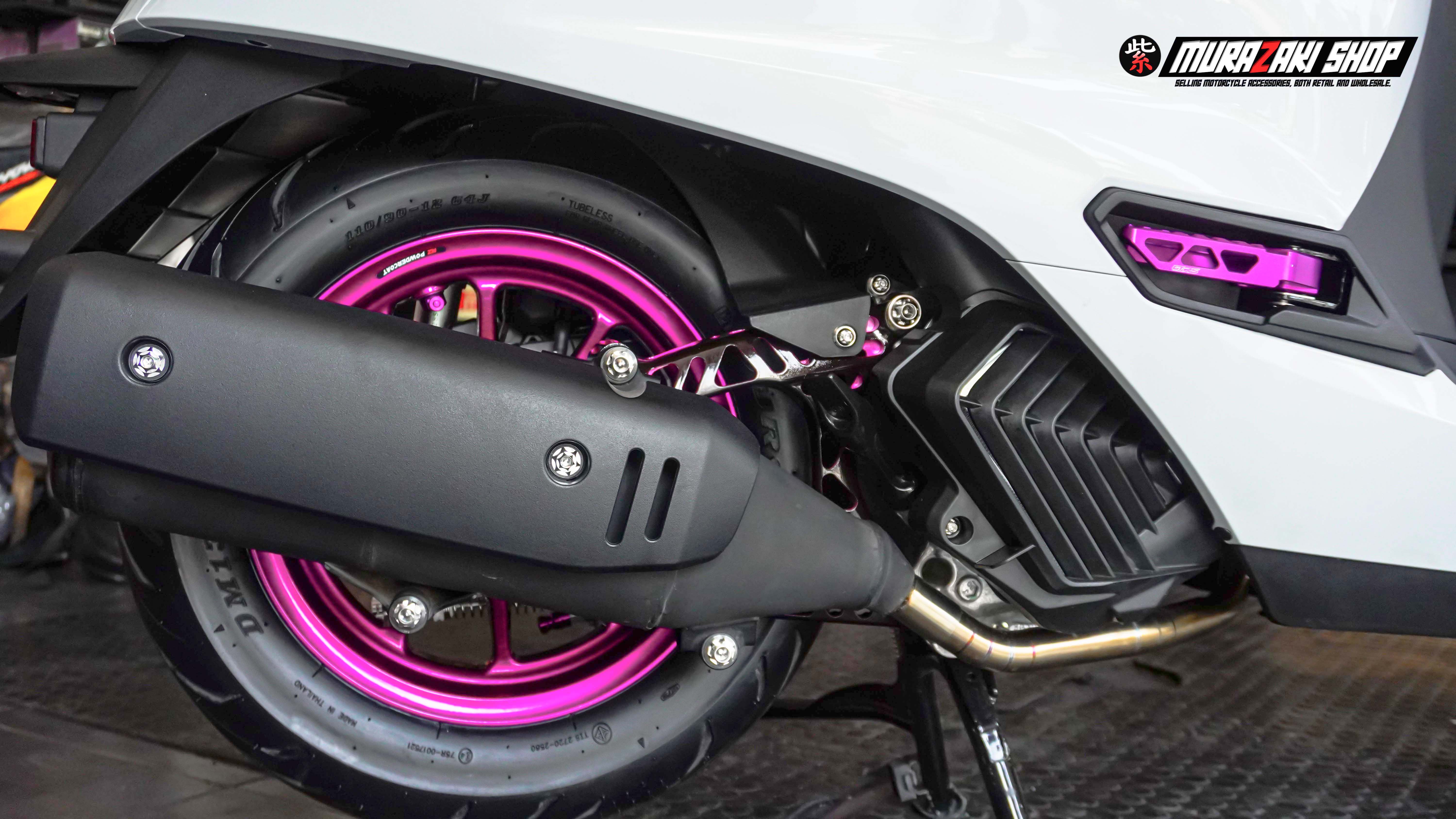 สวิงอาร์มเจาะสล็อต GIORNO125/สีทูโทน [สับเดิม1500]