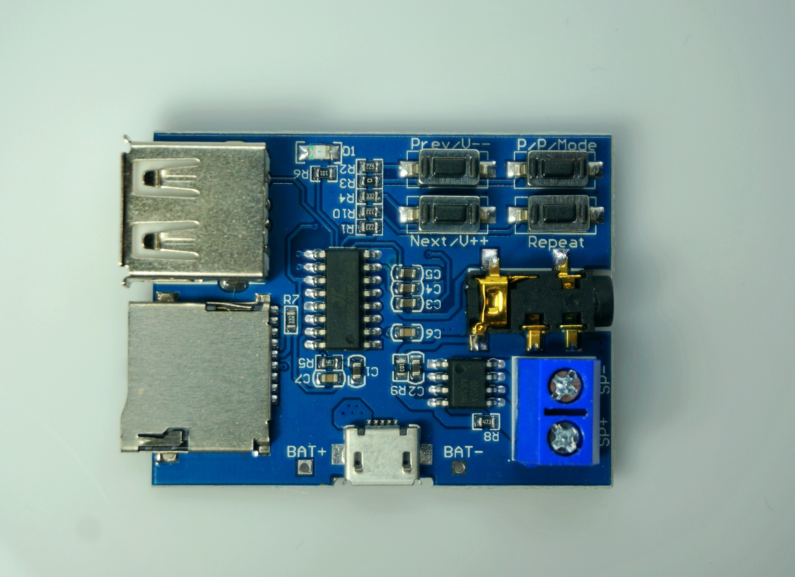 Audio player MP3 module