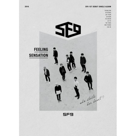 [PRE-ORDER] {อัลบั้มไซน์ทั้งวง} SF9 - 1st Debut Single Album "FEELING SENSATION"