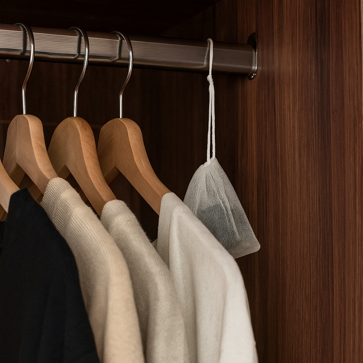 ถ่านดูดกลิ่นในถุงตาข่าย ถ่านดูดกลิ่น ช่วยดับกลิ่นอับ ดูดกลิ่นในตู้เย็น ในรถยนต์ ในตู้เสื้อผ้า ห้องน้ำ (ถ่านในถุงตาข่าย)