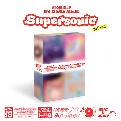 [PRE-ORDER] fromis_9 - 3rd Single Album "Supersonic" (KiT ver.)