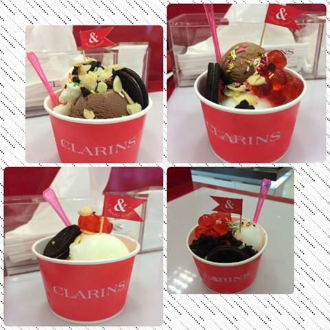 ออกบูธ บริษัท Clarins เครื่องสำอางค์ชั้นนำจากฝรั่งเศส