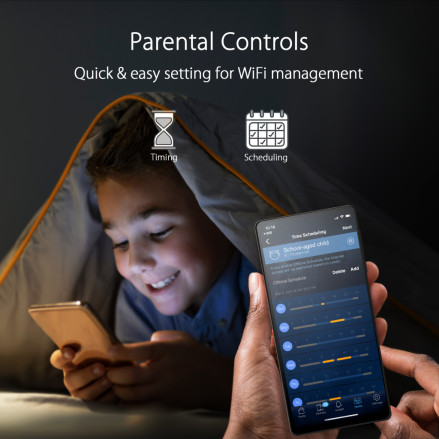 ASUS RT-AX53U : AX1800 Dual Band WiFi 6 Extendable Router BY BILLIONAIRE SECURETECH RT-AX53U