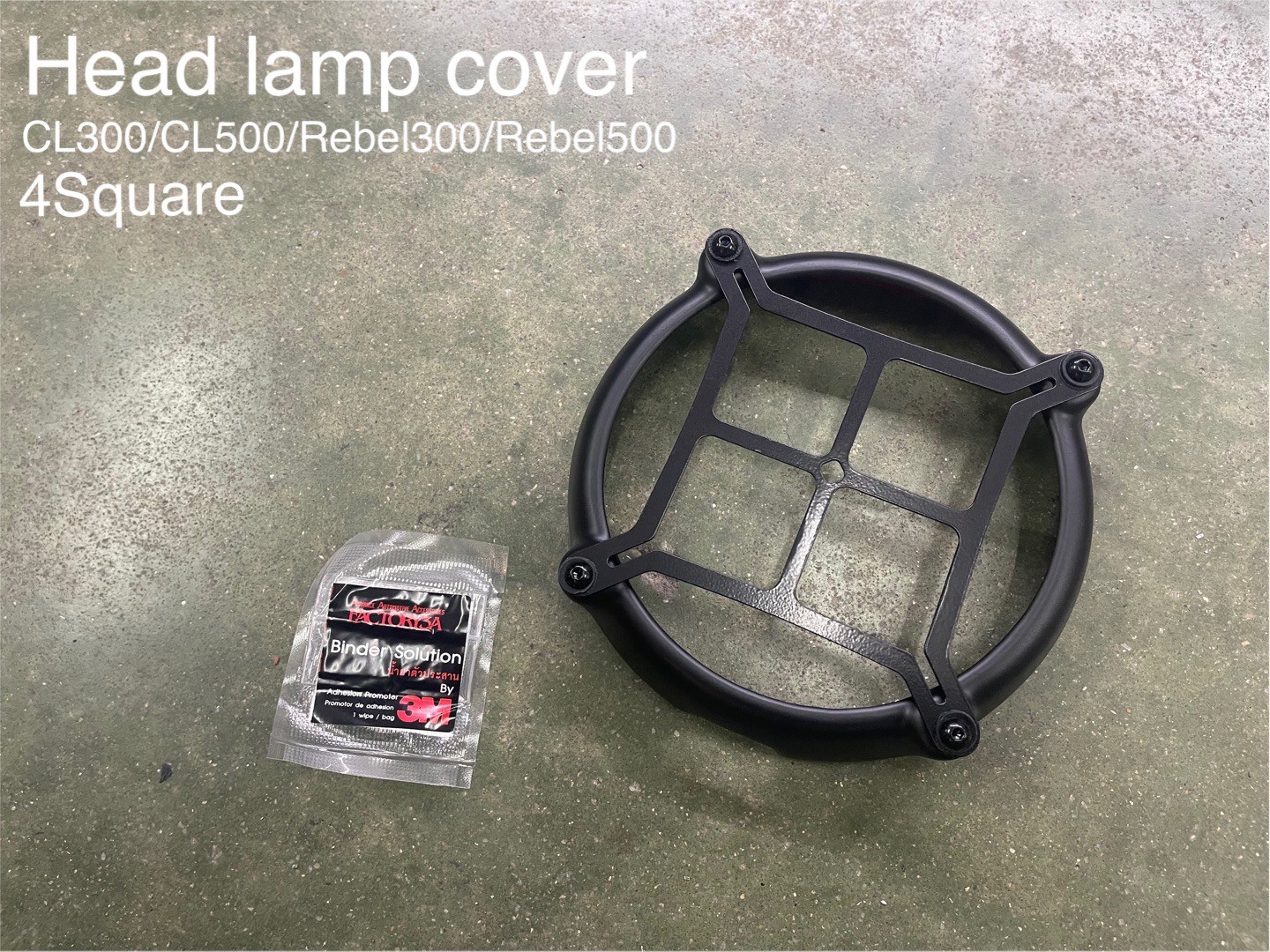 ครอบไฟหน้าV1 Head lamp cover Motolord CL300//CL500 1450฿