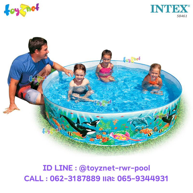 Intex Ocean Reef Snapset Pool 6ft (1.83x0.38 m) no.58461