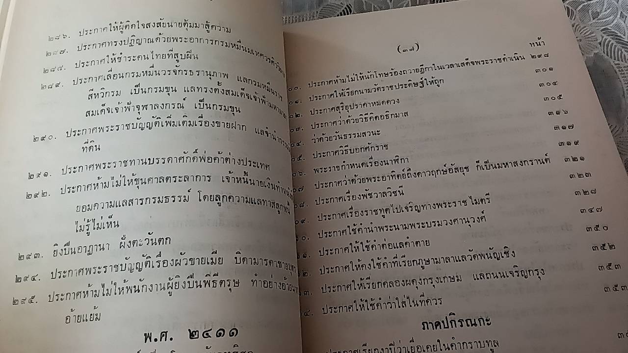 ประชุมประกาศ รัชกาลที่ 4 พ.ศ.2405-2411