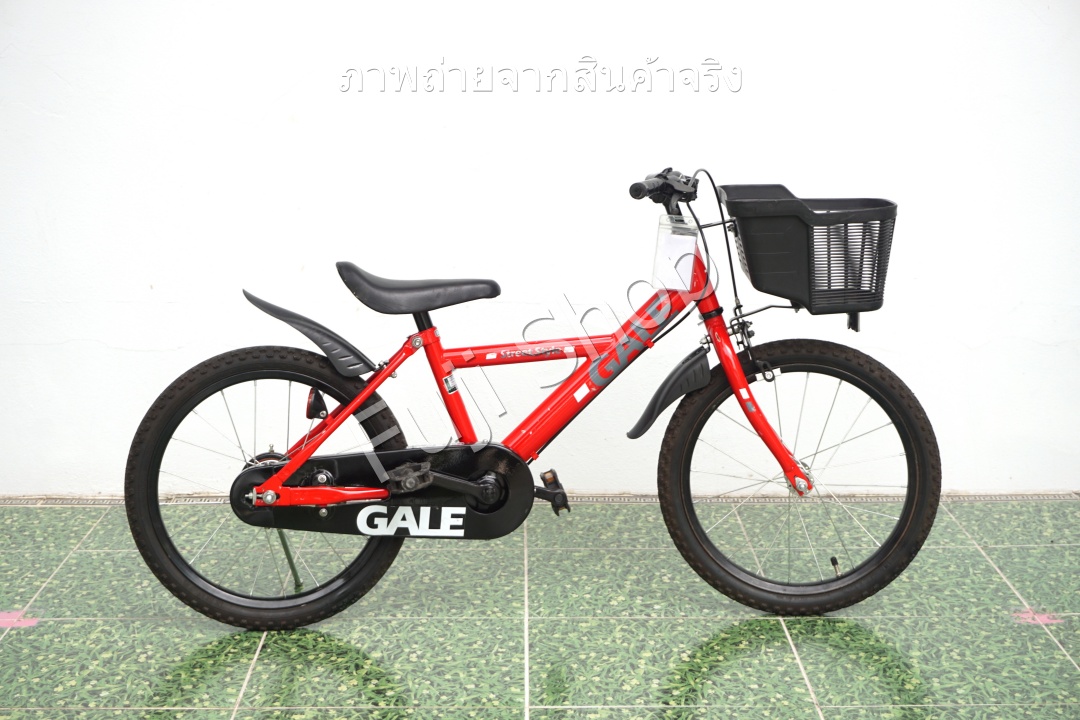 จักรยานเด็กญี่ปุ่น - ล้อ 18 นิ้ว - ไม่มีเกียร์ - สีแดง [จักรยานมือสอง]