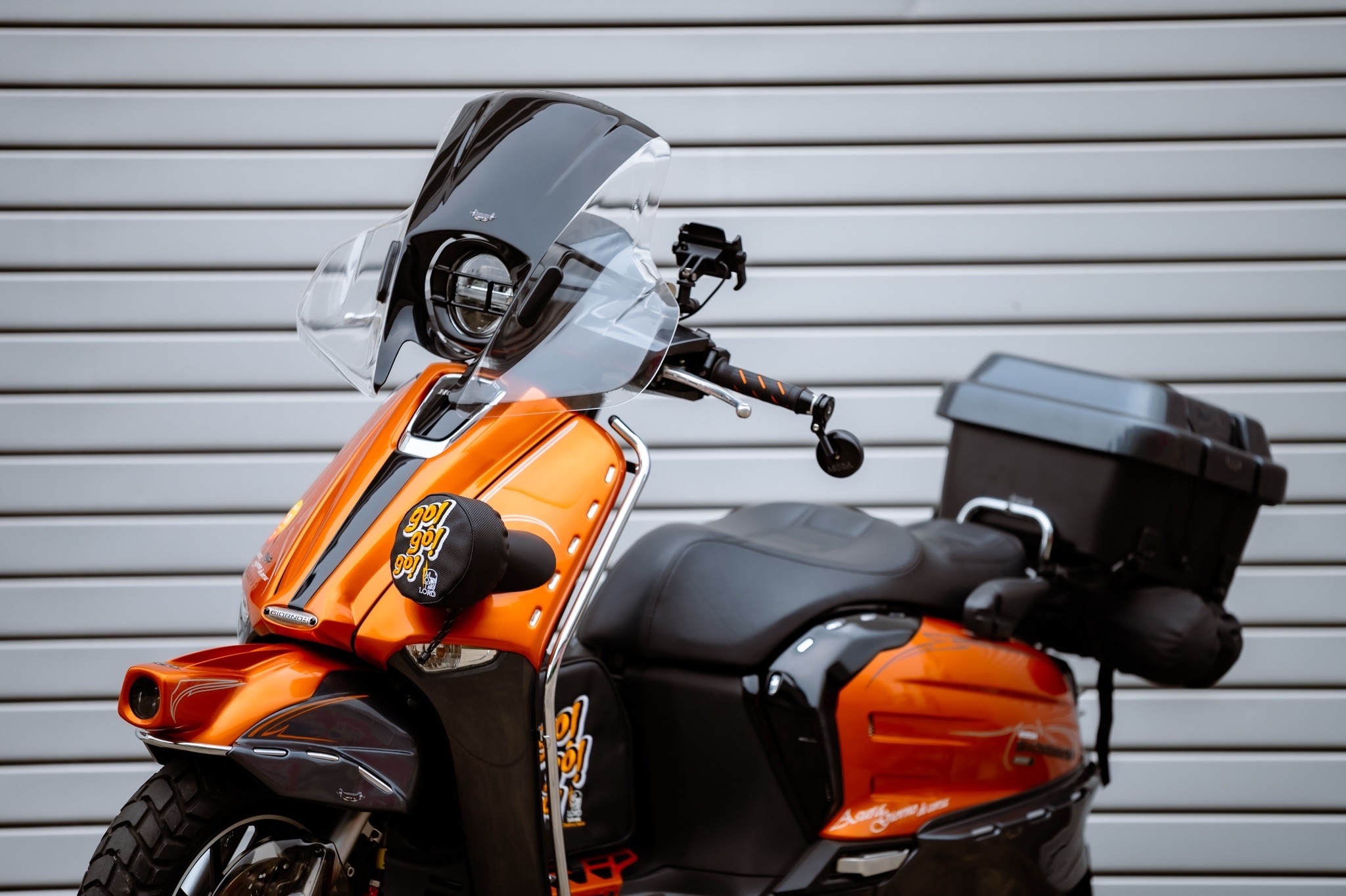 ชิวหน้า Asura Giorno+ V2 UFO windshield Giorno+ 2900฿