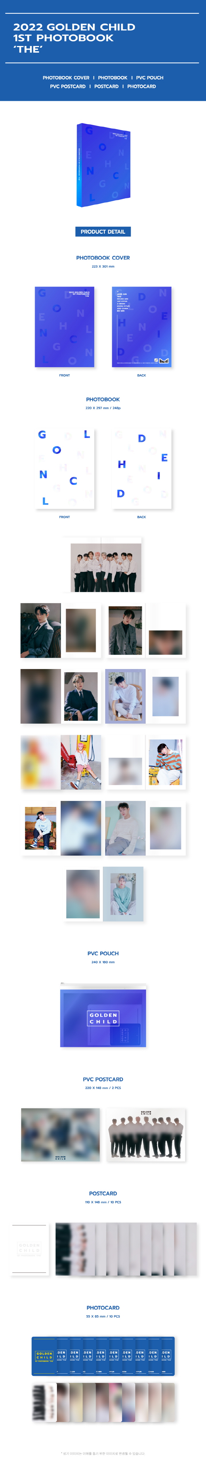 [PRE-ORDER] Golden Child - 2022 GOLDEN CHILD 1st Photobook "THE"