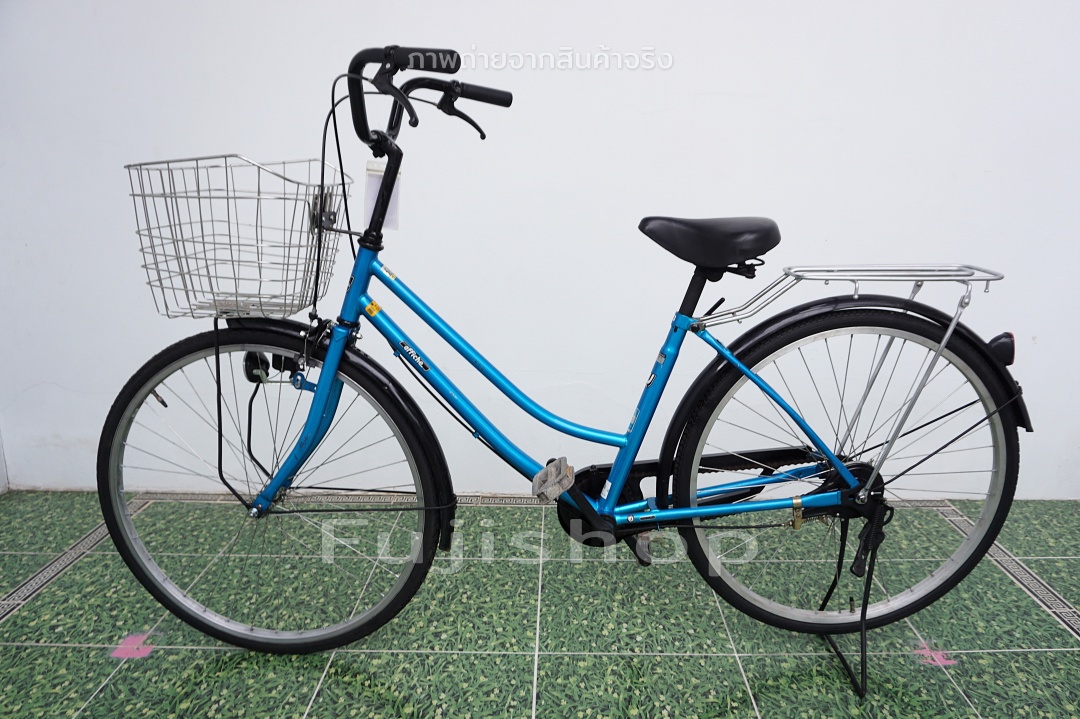 จักรยานแม่บ้านญี่ปุ่น - ล้อ 26 นิ้ว - ไม่มีเกียร์ - Affiche - สีน้ำเงิน [จักรยานมือสอง]