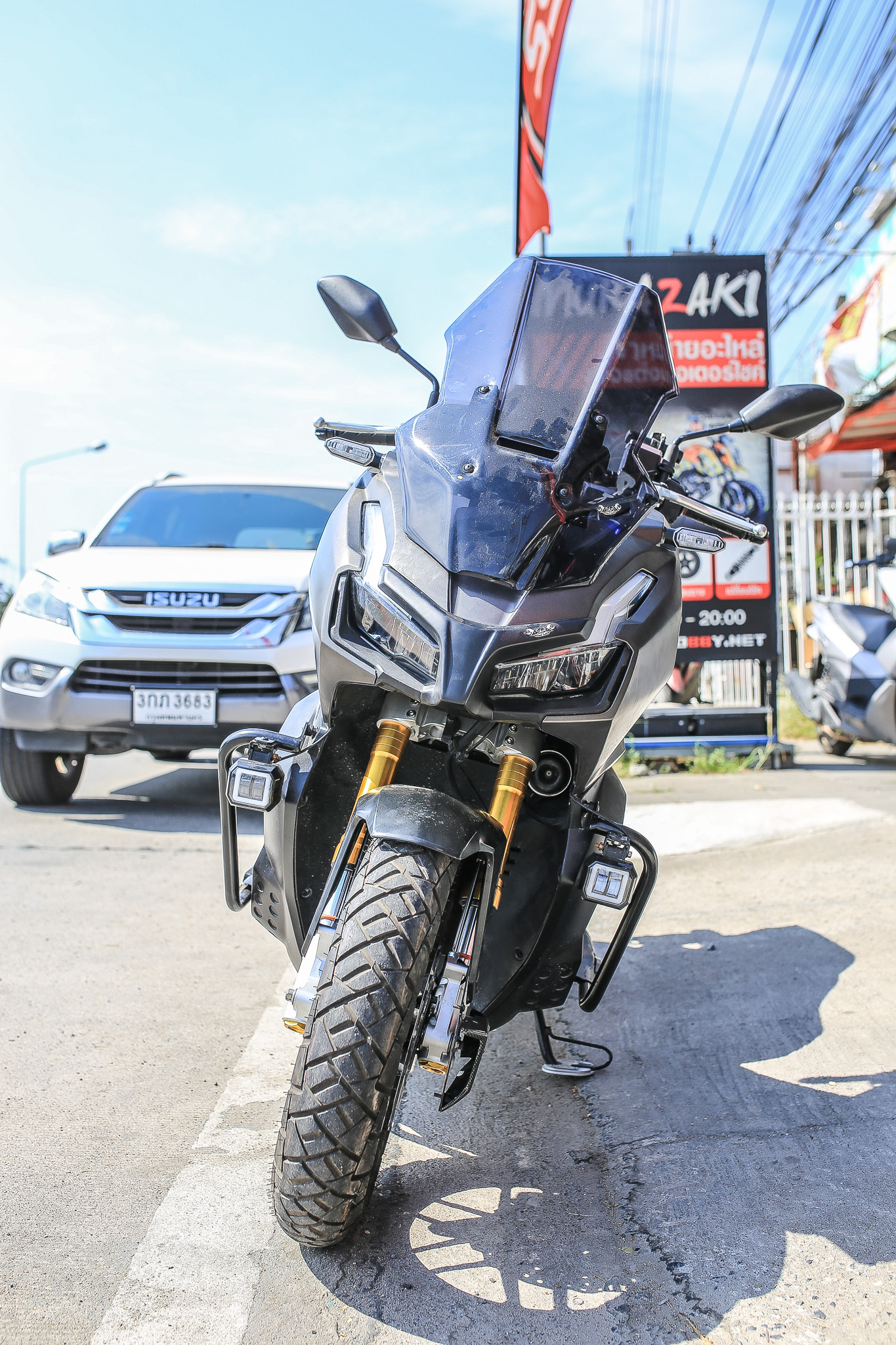 HONDA ADV โช็ค up side down ตรงรุ่น