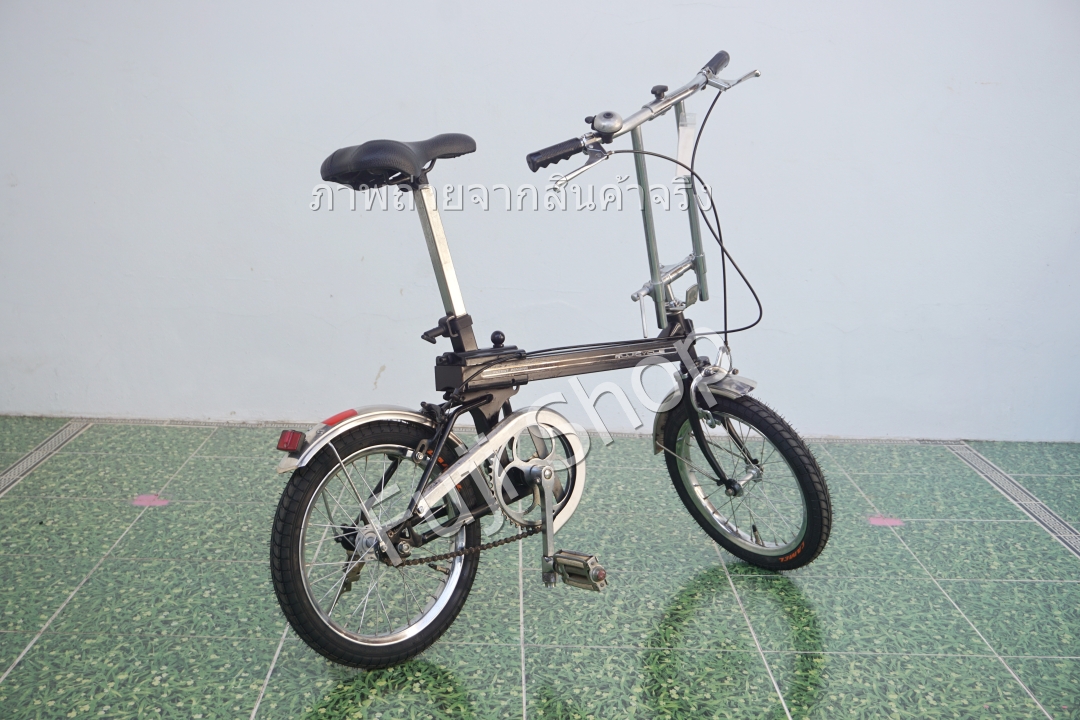 จักรยานญี่ปุ่น - ล้อ 16 นิ้ว - มีเกียร์ - Fujicycle - สีดำ [จักรยานมือสอง]