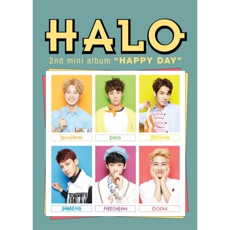 [PRE-ORDER] HALO - 2nd Mini Album "HAPPY DAY"