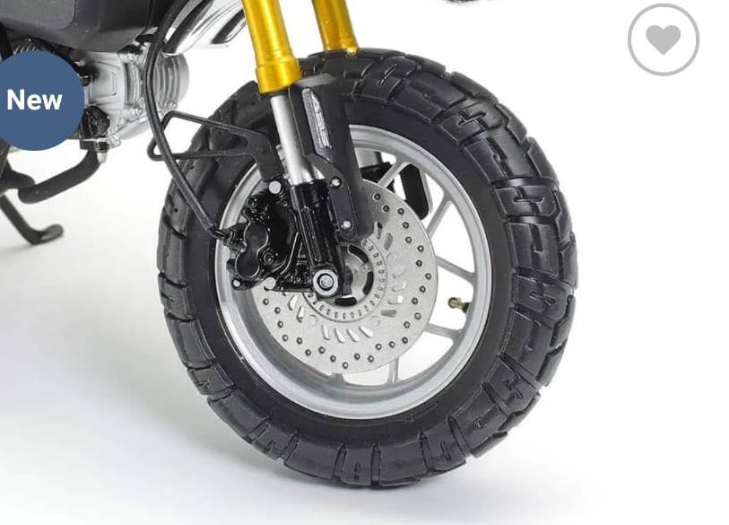 โมเดลฮอนด้ามังกี้ Tamiya Honda Monkey125 1:12 ชุดประกอบโมเดลพลาสติกขนาด 1/12 ความยาว 14 ซม. กว้าง: 6 ซม. สูง: 8 ซม. ราคากล่องละ 950 บาท