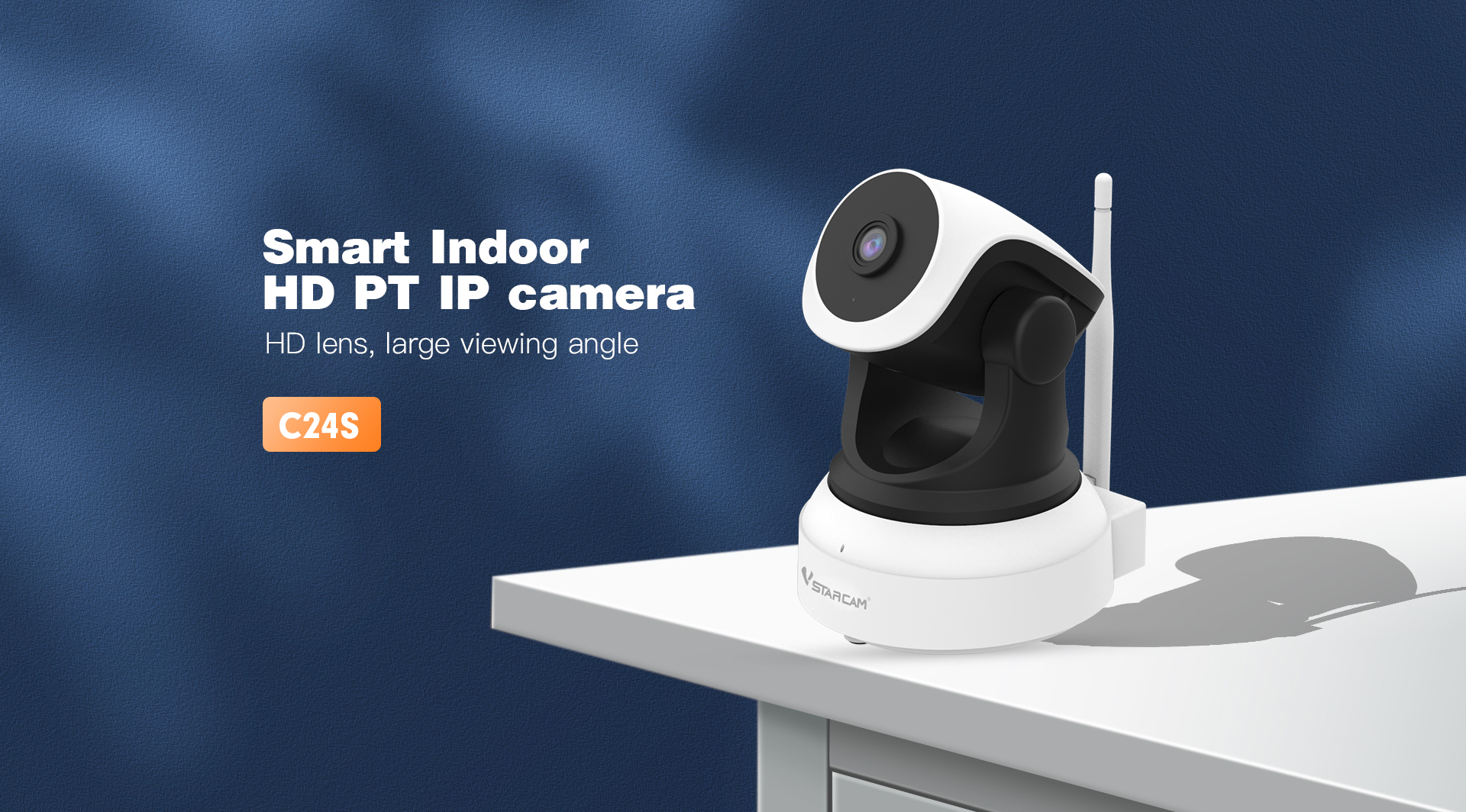 Vstarcam C24S กล้องวงจรปิดระบบ IP WIFI 2 MP มีไมค์และลำโพงในตัว IR 5-10 M. BY BILLIONAIRE SECURETECH C24S