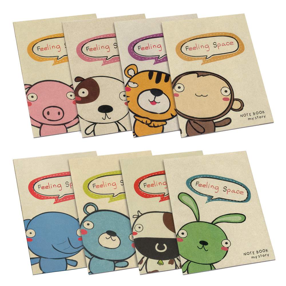 Writing Notebooks B5 Brown Kraft Paper Covers My Story