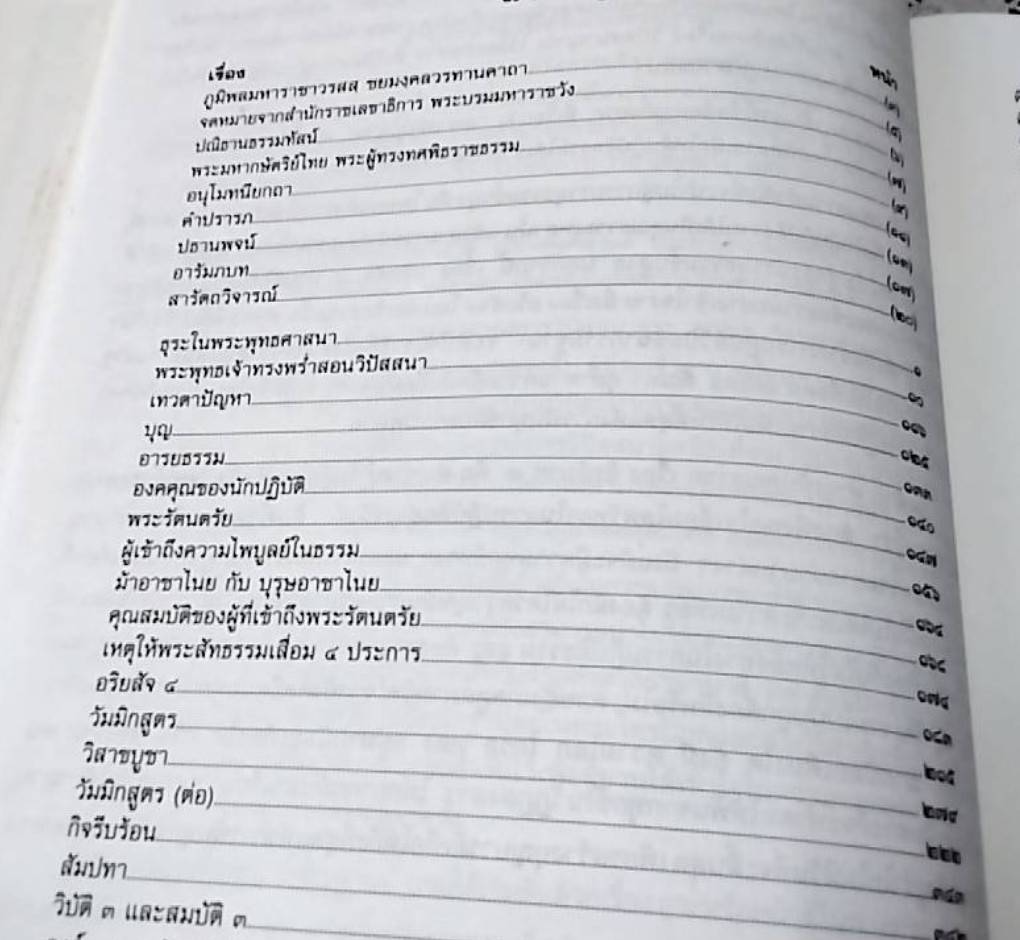 คำบรรยาย วิปัสสนากรรมฐาน