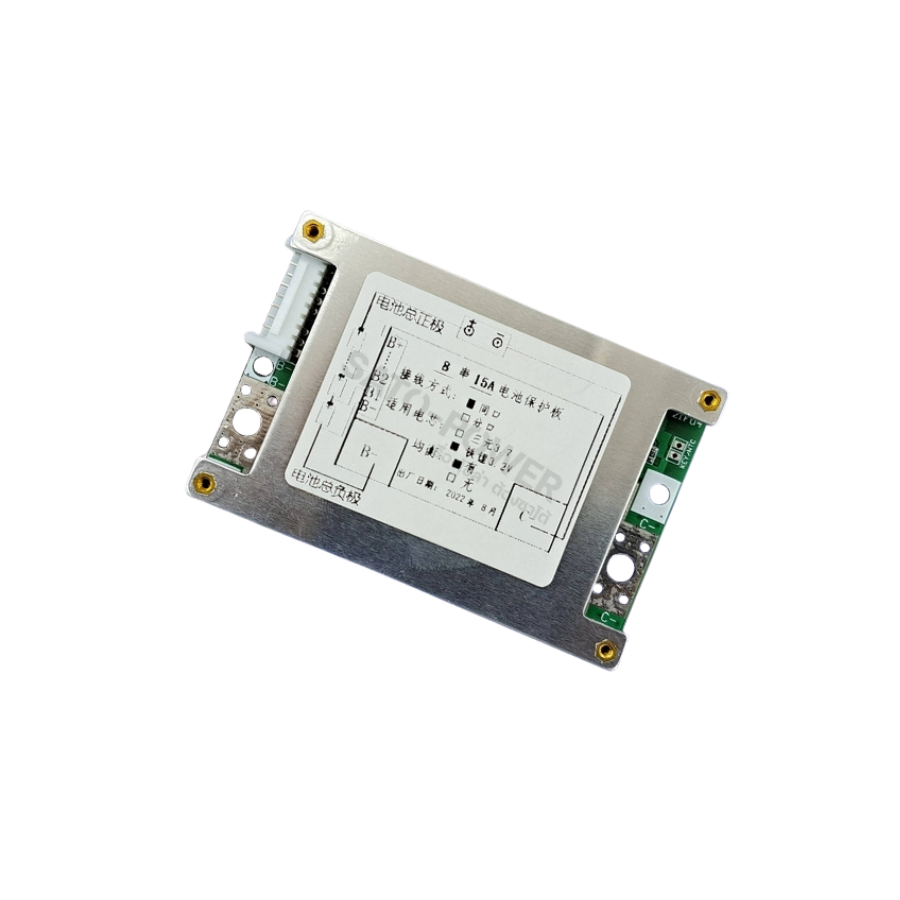 Battery Management System (BMS) BMS LiFePO4 8S 32650 3.2V 15A แผ่นบอร์ดโมดูลป้องกันแบตเตอรี่