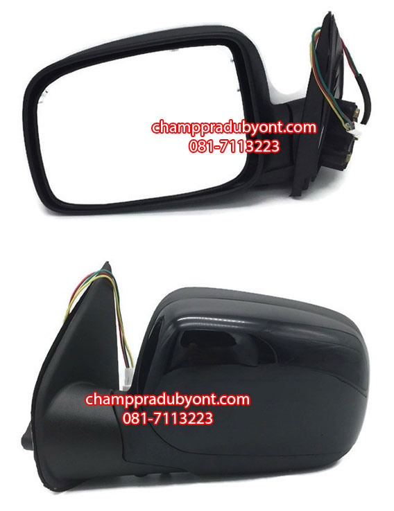 กระจกมองข้างปรับไฟฟ้า CHEVROLET COLORADO 2004-2011 ดำ