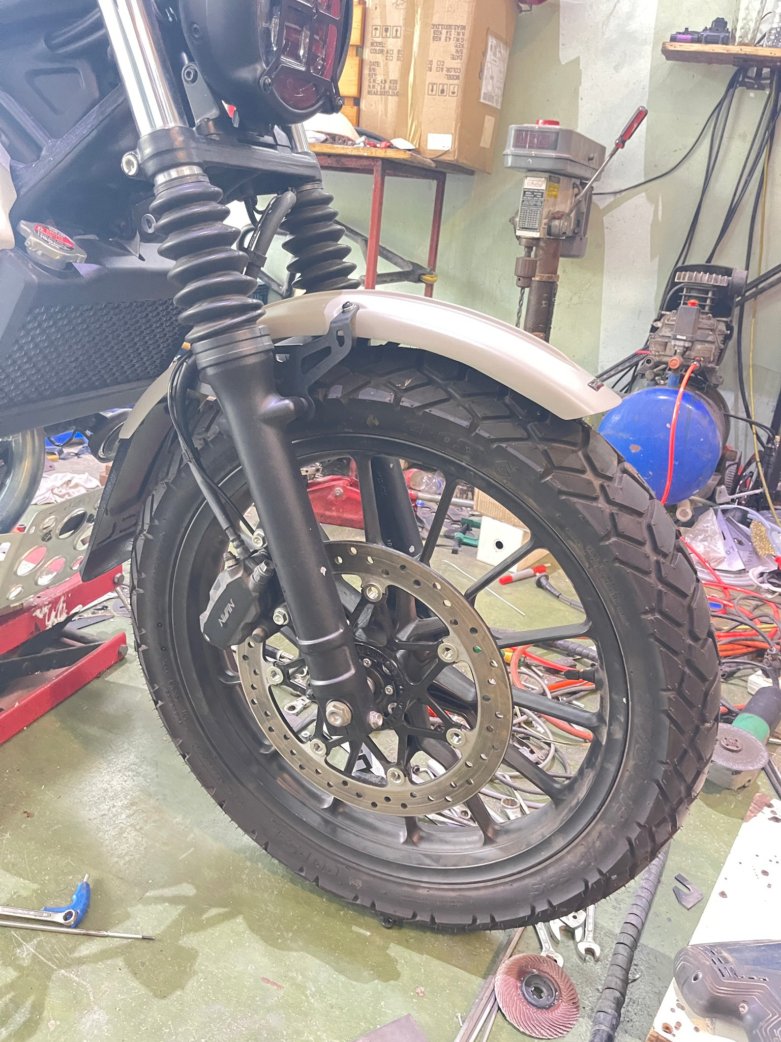 CL300 // CL500 บังโคลนหน้าแต่ง ทรงเรโทร Retro fron fender 2500฿