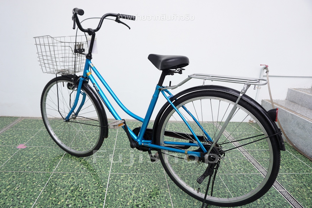 จักรยานแม่บ้านญี่ปุ่น - ล้อ 26 นิ้ว - ไม่มีเกียร์ - Affiche - สีน้ำเงิน [จักรยานมือสอง]