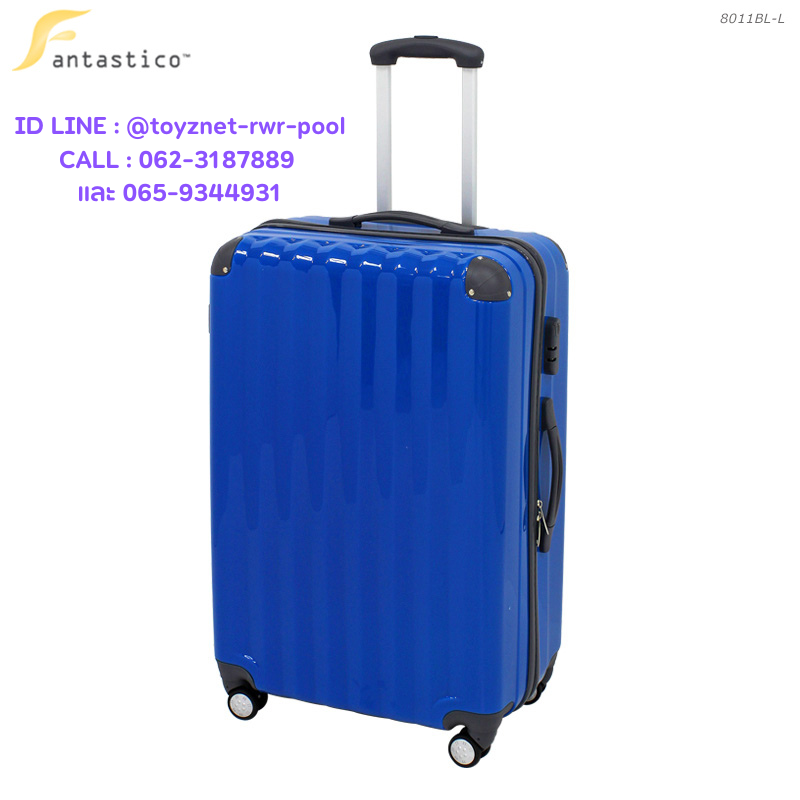 Fantastico Etiquette Suitcase 28in (71cm.) Blue no.8011BL-L