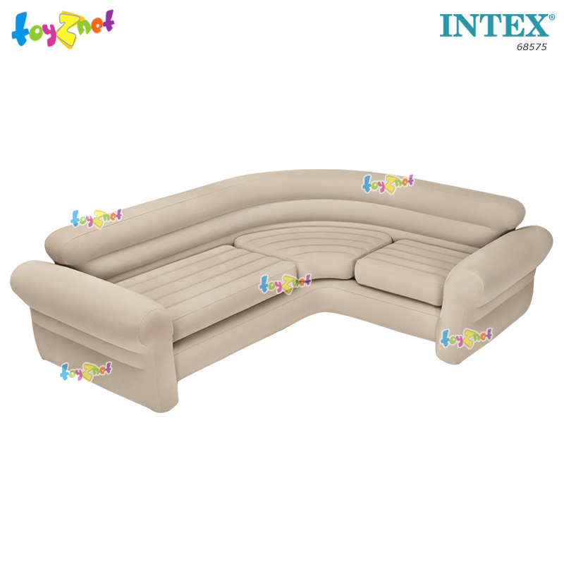 Intex Corner Comfort Sofa 2.57x2.03x0.76 m. no.68575