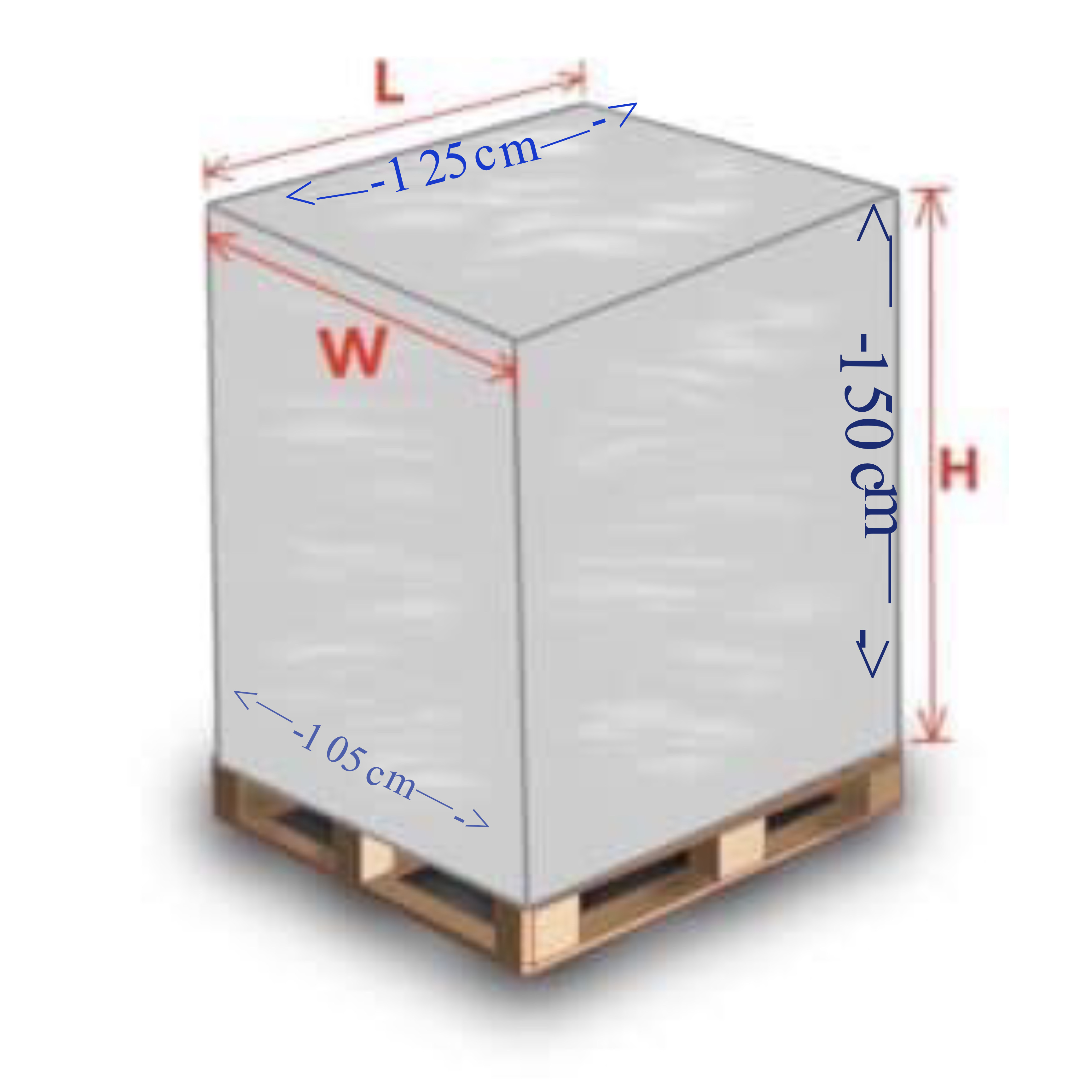 ถุงคลุมพาเลท-ถุงมุ้ง - Pallet Cover Bags