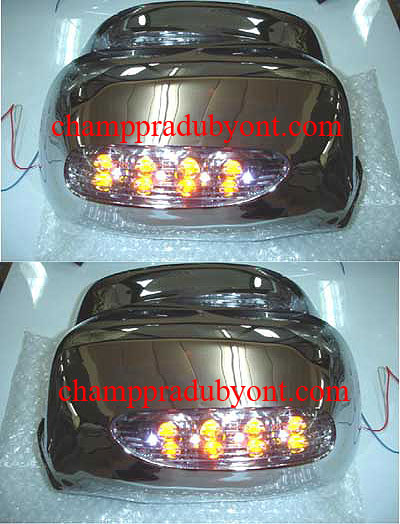 ครอบกระจกมองข้างมีไฟ CHEVROLET COLORADO 04-11 RCC