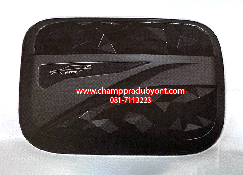 ครอบฝาถังน้ำมัน MITSUBISHI PAJERO SPORT 2015-2019 FITT สีดำ