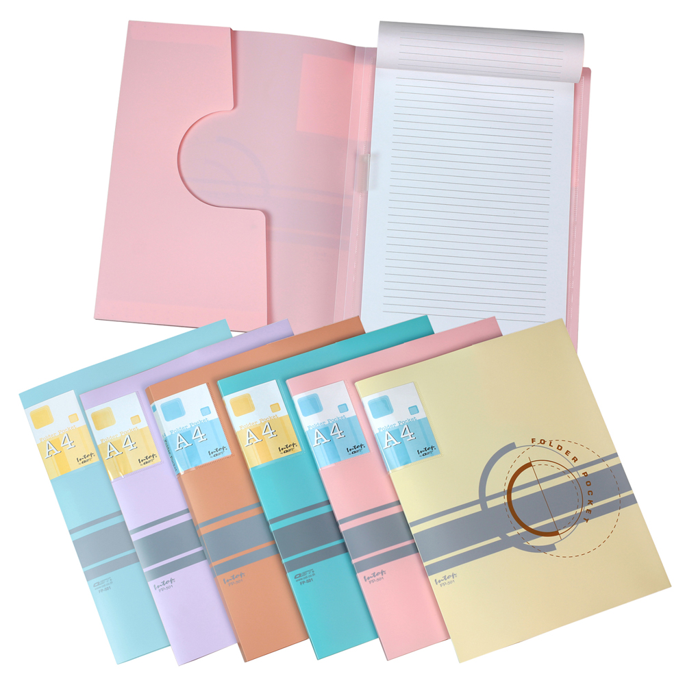 แฟ้มสัมมนา A4 Folder Pocket FP-501