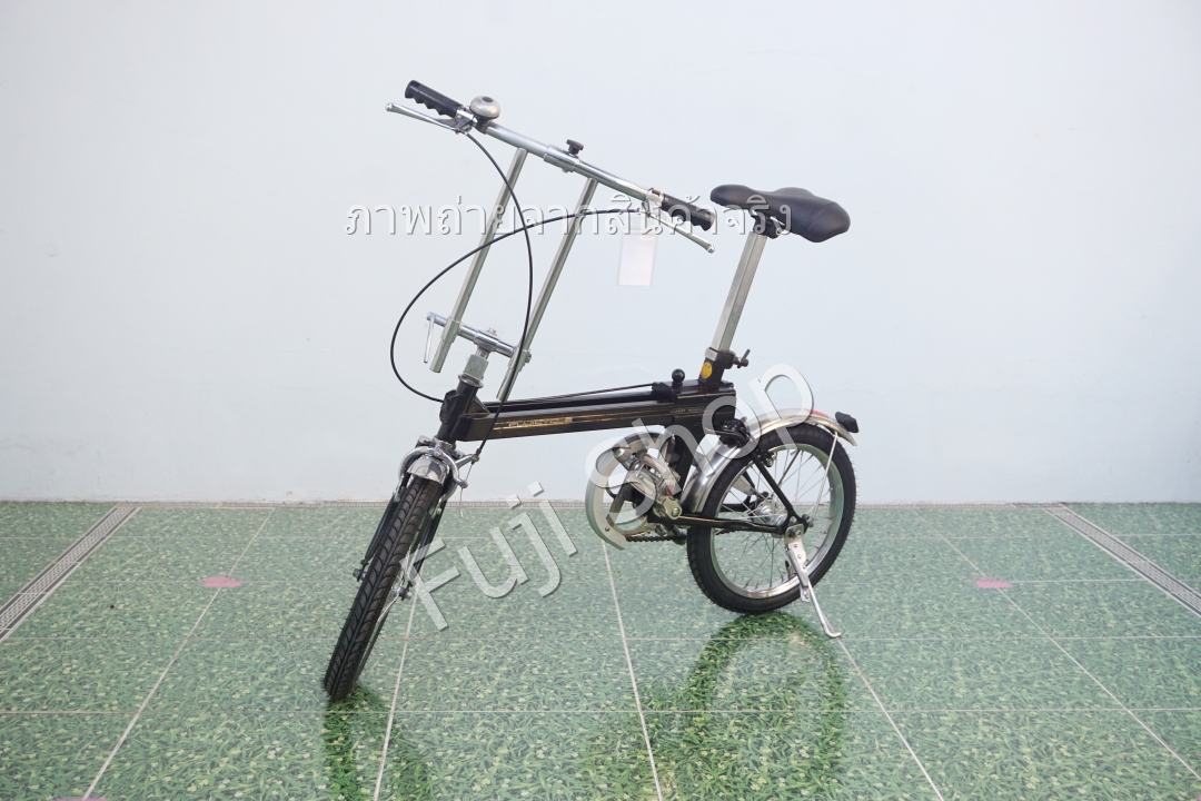 จักรยานญี่ปุ่น - ล้อ 16 นิ้ว - มีเกียร์ - Fujicycle - สีดำ [จักรยานมือสอง]