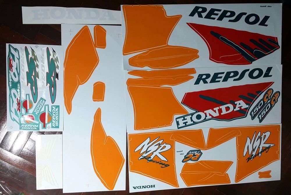 สติกเกอร์ NSR 150 SP ชุดใหญ่