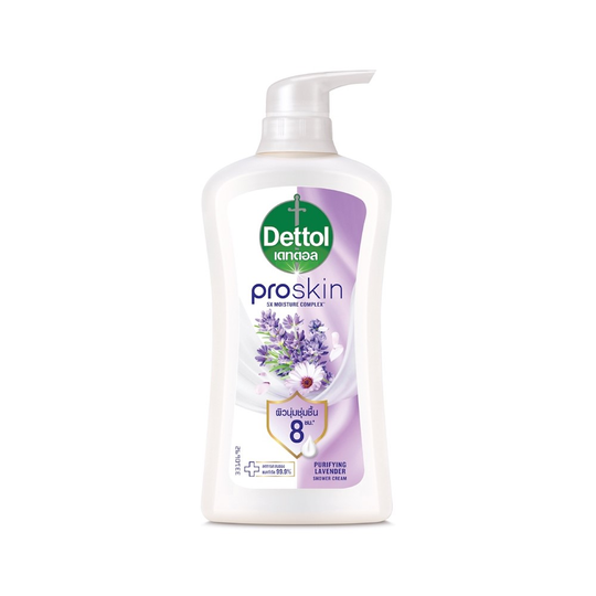DETTOL เดทตอล ครีมอาบน้ำ โปรสกิน ลาเวนเดอร์ 450 มล