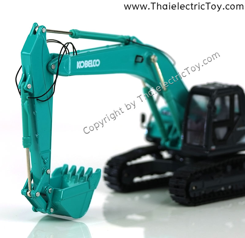 โมเดลรถแบคโฮ Kobelco SK330 วัสดุเป็นเหล็กทั้งคัน ขนาด 1:50 รายละเอียดสมจริง