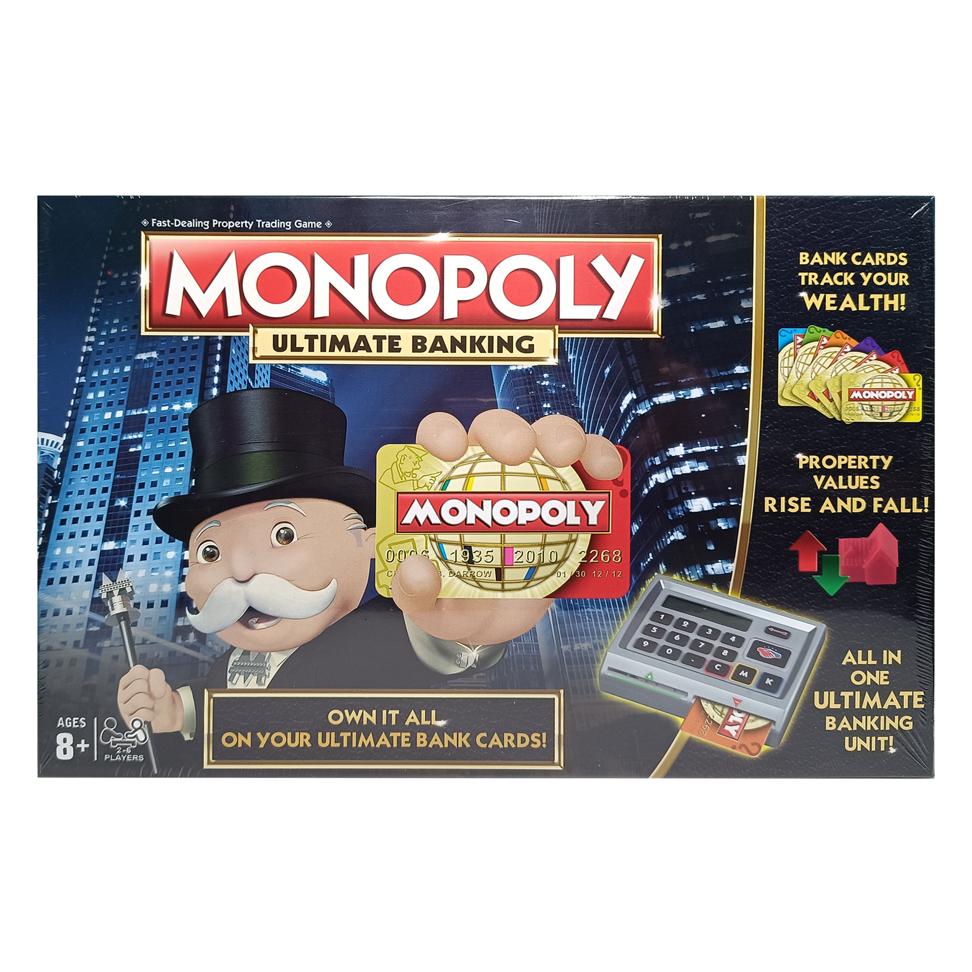 Game Board Ultimate Banking E-Bank E-Card Dice Tower เกมเศรษฐีแบบการ์ดคิดเงิน เกมกระดาน