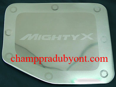 ครอบฝาถังน้ำมันโครเมี่ยม TOYOTA MIGHTY-X 91-98 สแตนเลส