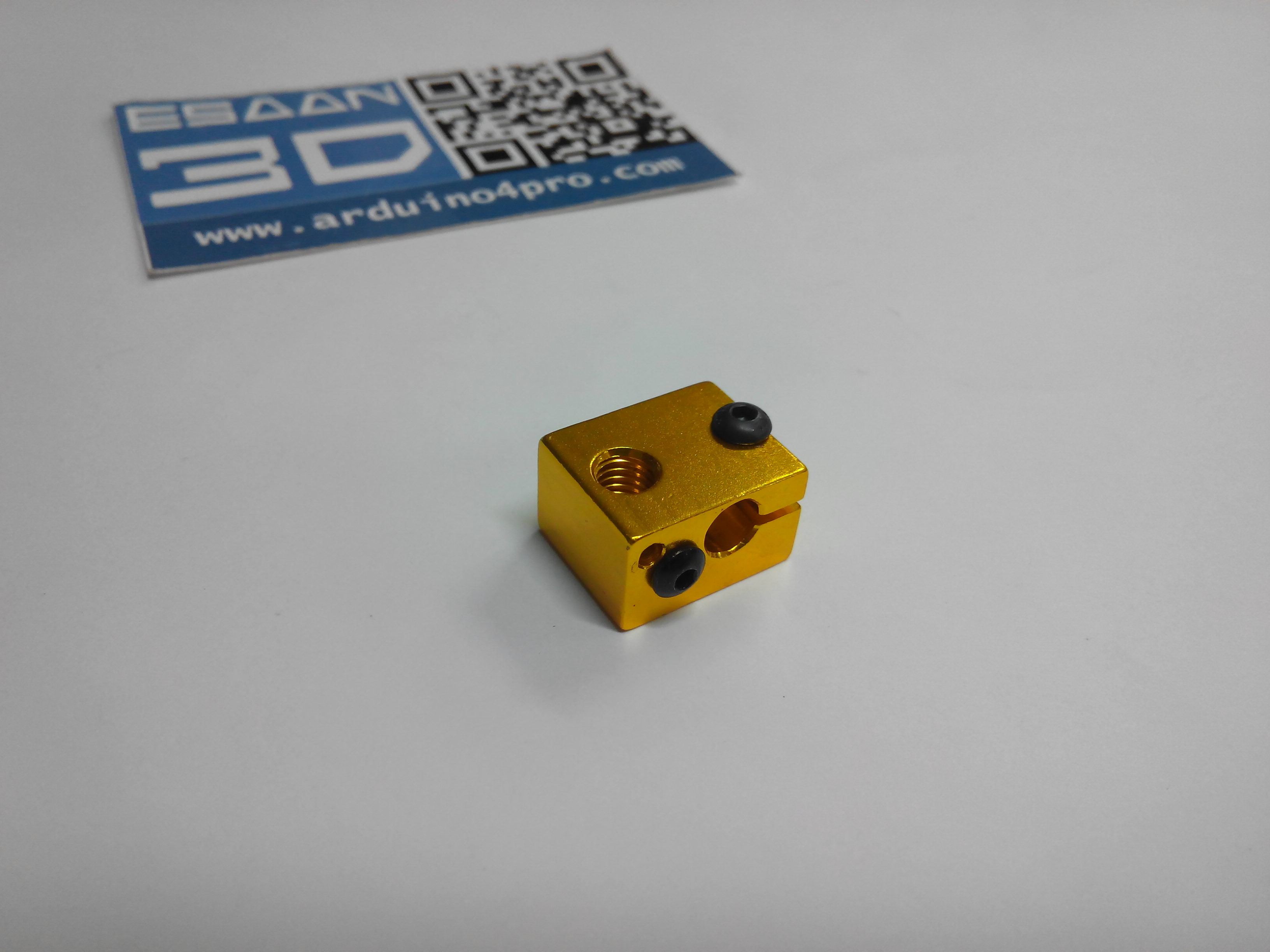 Golden Aluminium Heat Block