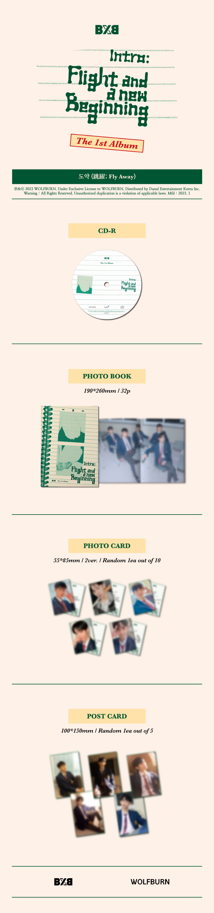 [PRE-ORDER] BXB - Intro: Flight and a new beginning