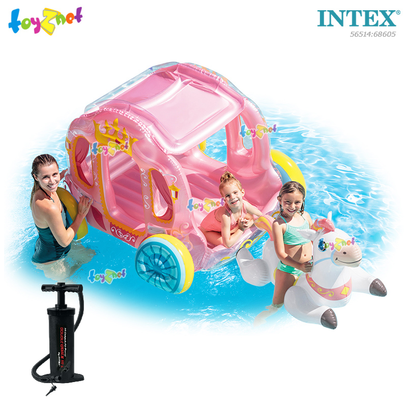 Intex Princess Carriage no.56514 + Intex DQIII-S Air Pump