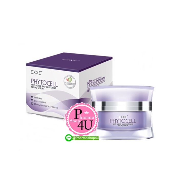 Exxe Phytocell anti-aging and whitening facial serum 30G เอ็กซ์เซ่ ไฟโตเซลล์ แอนตี้ เอจจิ้ง