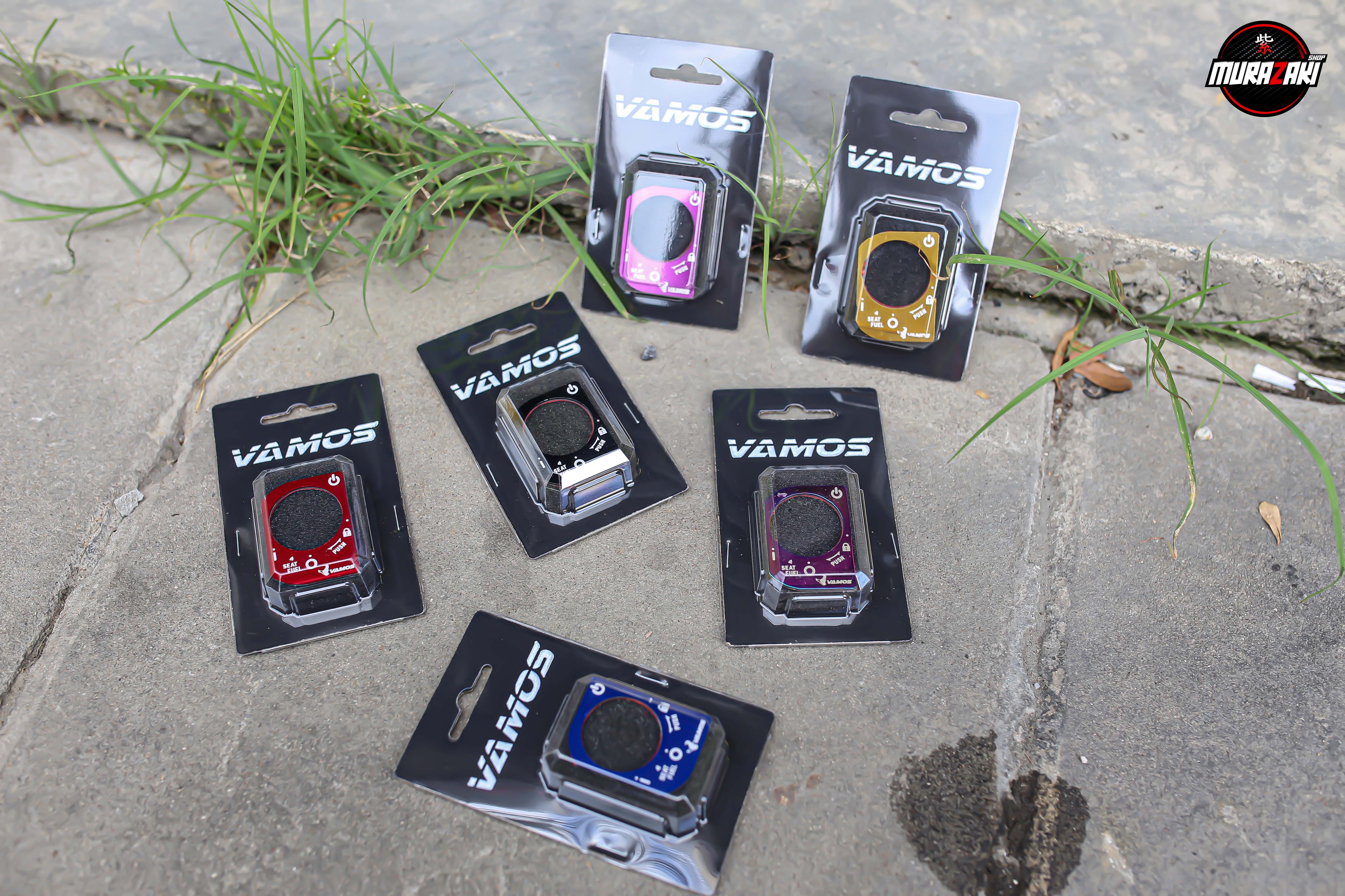 ครอบกุญเเจ VAMOS PCX160 ปี21-24,Lead125,Giorno,ADV160 มี 2 แบบ - อลูมิเนียม 110.- 5 สี น้ำเงิน , ม่วง , ดำ , เเดง , ทอง - สเเตนเลสสีชุบรุ้ง 120.-