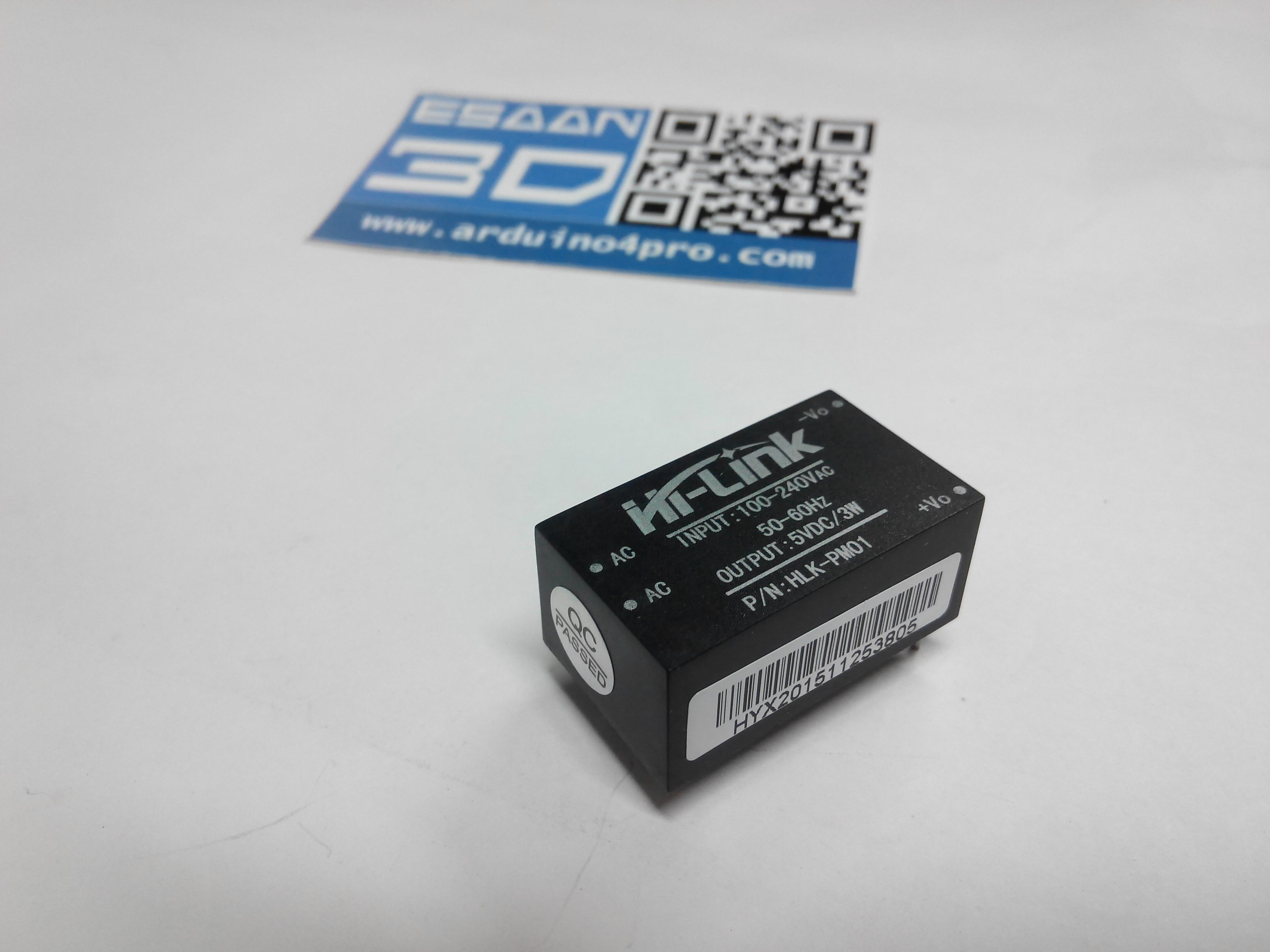 HLK-PM01 AC-DC 220V to 5V mini power supply