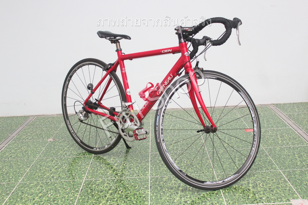 จักรยานเสือหมอบญี่ปุ่น - ล้อ 700c - มีเกียร์ - อลูมิเนียม - Louis Garneau CEN - สีแดง [จักรยานมือสอง]